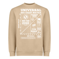 Mushroom hot crazy matrix matrix Heavyweight Sweatshirt - artisFamous