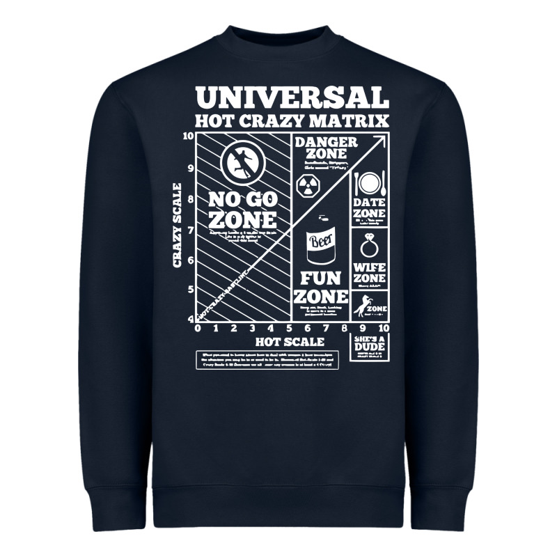 Hot Crazy Matrix Matrix Heavyweight Sweatshirt by artisFamous | Teevron