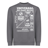 Storm hot crazy matrix matrix Heavyweight Sweatshirt - artisFamous