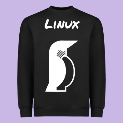 Linux Heavyweight Sweatshirt Designed By Artisfamous