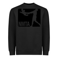 Black national midget tossing association Heavyweight Sweatshirt - artisFamous