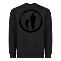 Black good dad gang Heavyweight Sweatshirt - artisFamous