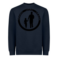 Navy good dad gang Heavyweight Sweatshirt - artisFamous