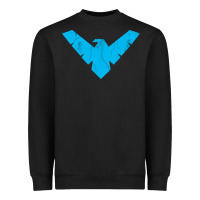 Black nightwing Heavyweight Sweatshirt - artisFamous