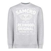 Heather Grey samcro redwood original Heavyweight Sweatshirt - artisFamous