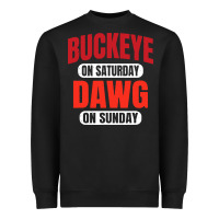 Black buckeye on saturday Heavyweight Sweatshirt - artisFamous