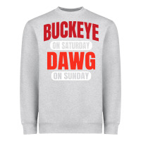 Buckeye On Saturday Heavyweight Sweatshirt | Teevron