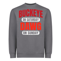 Storm buckeye on saturday Heavyweight Sweatshirt - artisFamous