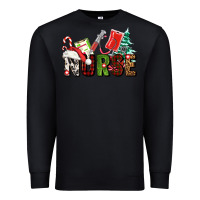 Black Christmas nurse Premium Sweatshirt - AdoDesignShop
