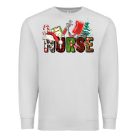 Dove Grey Christmas nurse Premium Sweatshirt - AdoDesignShop