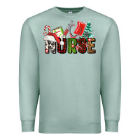 Seafoam Christmas nurse Premium Sweatshirt - AdoDesignShop