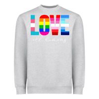 Heather Grey lgbt pride rainbow love lgbtq pride Heavyweight Sweatshirt - artisFamous