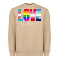 Mushroom lgbt pride rainbow love lgbtq pride Heavyweight Sweatshirt - artisFamous