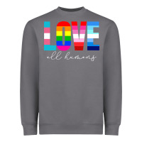 Lgbt Pride Rainbow Love Lgbtq Pride Heavyweight Sweatshirt | Teevron