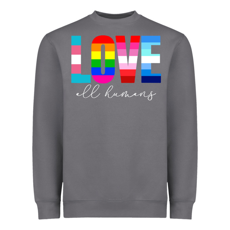 Lgbt Pride Rainbow Love Lgbtq Pride Heavyweight Sweatshirt by artisFamous | Teevron