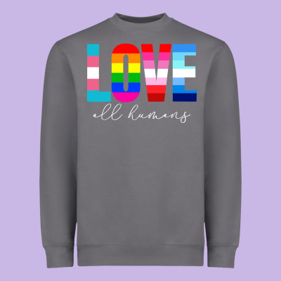 Lgbt Pride Rainbow Love Lgbtq Pride Heavyweight Sweatshirt Designed By Artisfamous
