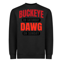 Black buckeye on saturday Heavyweight Sweatshirt - artisFamous