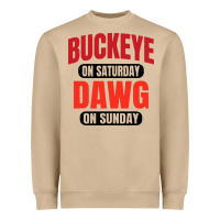 Buckeye On Saturday Heavyweight Sweatshirt | Teevron