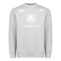 Heather Grey crypto Heavyweight Sweatshirt - artisFamous