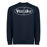 Navy vee jay records Heavyweight Sweatshirt - artisFamous