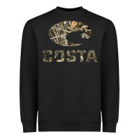 Black costa del mar Heavyweight Sweatshirt - artisFamous