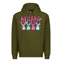 Army Green Easter Day Mamaa Premium Hoodie - CowhideDigitalArt