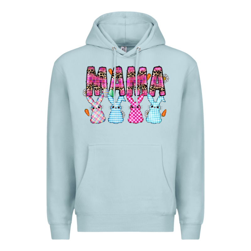 Easter Day Mamaa Premium Hoodie by CowhideDigitalArt | Teevron