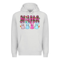 Dove Grey Easter Day Mamaa Premium Hoodie - CowhideDigitalArt