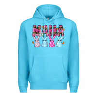 Ocean Blue Easter Day Mamaa Premium Hoodie - CowhideDigitalArt