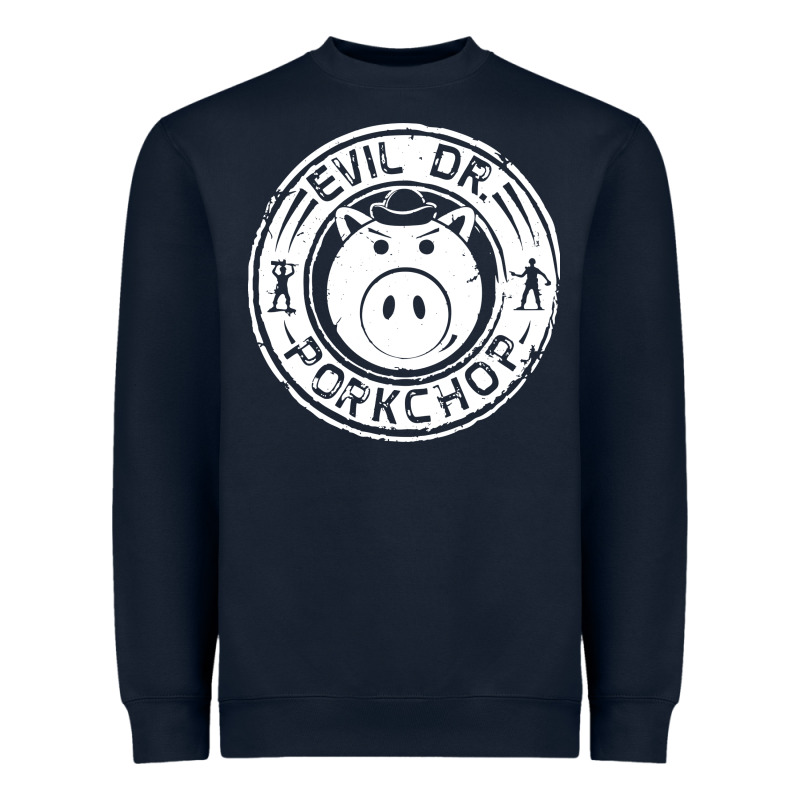 Evil Dr Porkchop Heavyweight Sweatshirt by artisFamous | Teevron