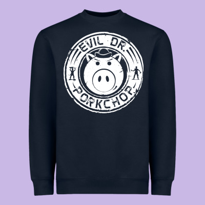 Evil Dr Porkchop Heavyweight Sweatshirt Designed By Artisfamous