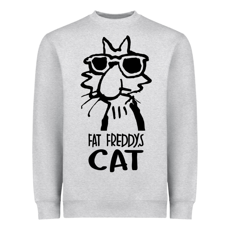 Fat Freddys Cat Heavyweight Sweatshirt by artisFamous | Teevron