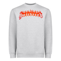 Heather Grey hatebreed Heavyweight Sweatshirt - artisFamous