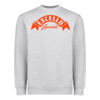 Heather Grey excello records Heavyweight Sweatshirt - artisFamous