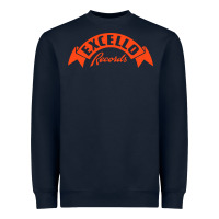 Navy excello records Heavyweight Sweatshirt - artisFamous