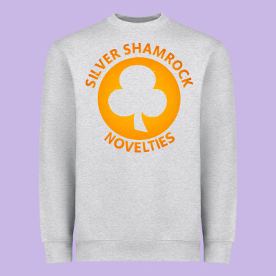 Silver Shamrock Novelties Heavyweight Sweatshirt Designed By Artisfamous
