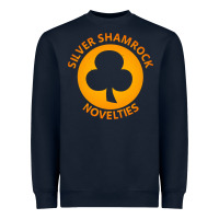 Navy silver shamrock novelties Heavyweight Sweatshirt - artisFamous