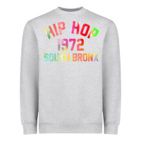 Heather Grey hip hop 1972 south bronx Heavyweight Sweatshirt - artisFamous