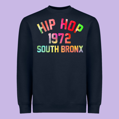 Hip Hop 1972 South Bronx Heavyweight Sweatshirt Designed By Artisfamous