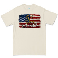Bone God Bless America Distressed Flag Premium Tee - Jasminsmagicworld