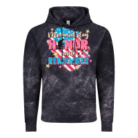 Cloud Black Memorial Day honor and remember Vintage Hoodie - FaDigitalArtStudio