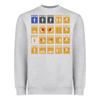 Heather Grey friday, i'm in love! Heavyweight Sweatshirt - artisFamous