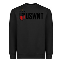 Black uswnt Heavyweight Sweatshirt - artisFamous
