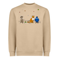 Mushroom do a barrel roll! Heavyweight Sweatshirt - artisFamous