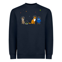 Navy do a barrel roll! Heavyweight Sweatshirt - artisFamous