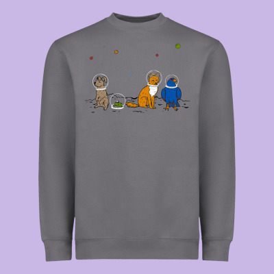 Do A Barrel Roll! Heavyweight Sweatshirt Designed By Artisfamous