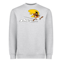 Heather Grey speedy gonzales v taz bugs bunny mexico Heavyweight Sweatshirt - artisFamous