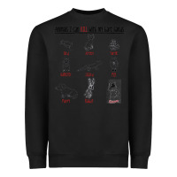Black animals i can kill with my bare hands Heavyweight Sweatshirt - artisFamous