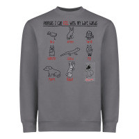Storm animals i can kill with my bare hands Heavyweight Sweatshirt - artisFamous