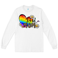 White pride mom Long Sleeve Tee - FaDigitalArtStudio